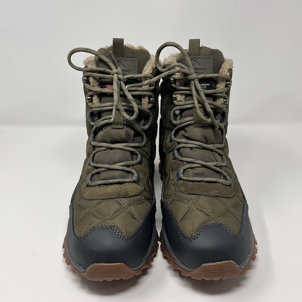 Ozark Trail Women's Size 10 Waterproof Insulated Mesh Snow Boot Olive Green NEW